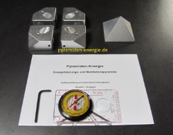 Energiepyramide Verbinderset Aluminium Energiepyramide Verbinderset Aluminium